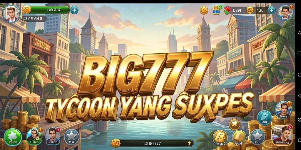 Gameplay Tycoon yang menarik dan mendebarkan di BIG777.
