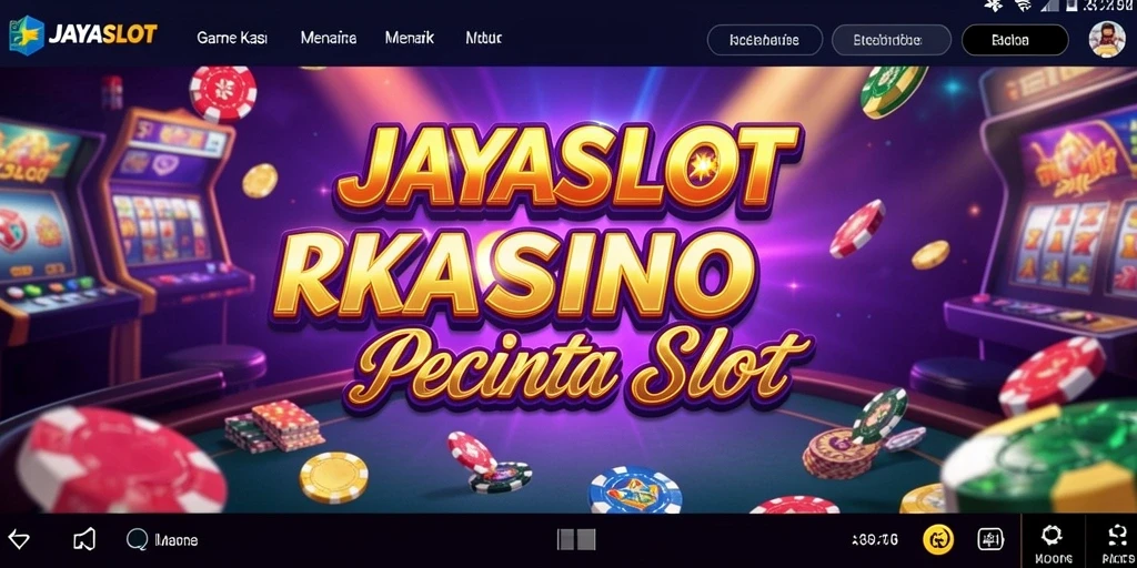 Tampilan menarik gameplay JAYASLOT dengan tema slot yang bervariasi.