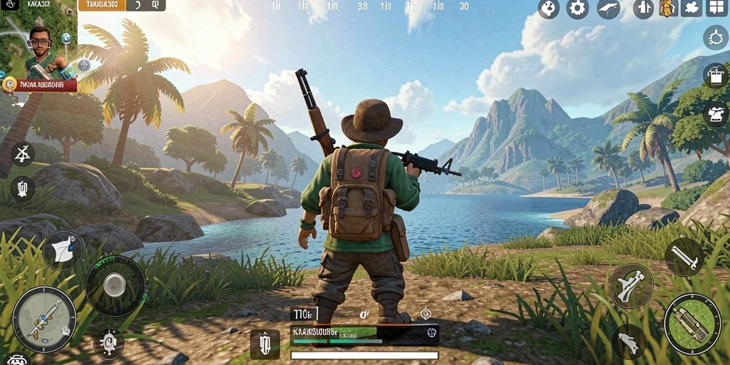 Tampilan gameplay yang menakjubkan di dunia terbuka KAKA303.
