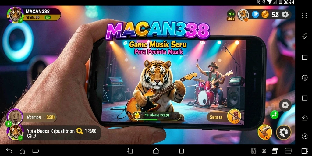 Tampilkan gameplay seru dan skill musik dalam MACAN388.