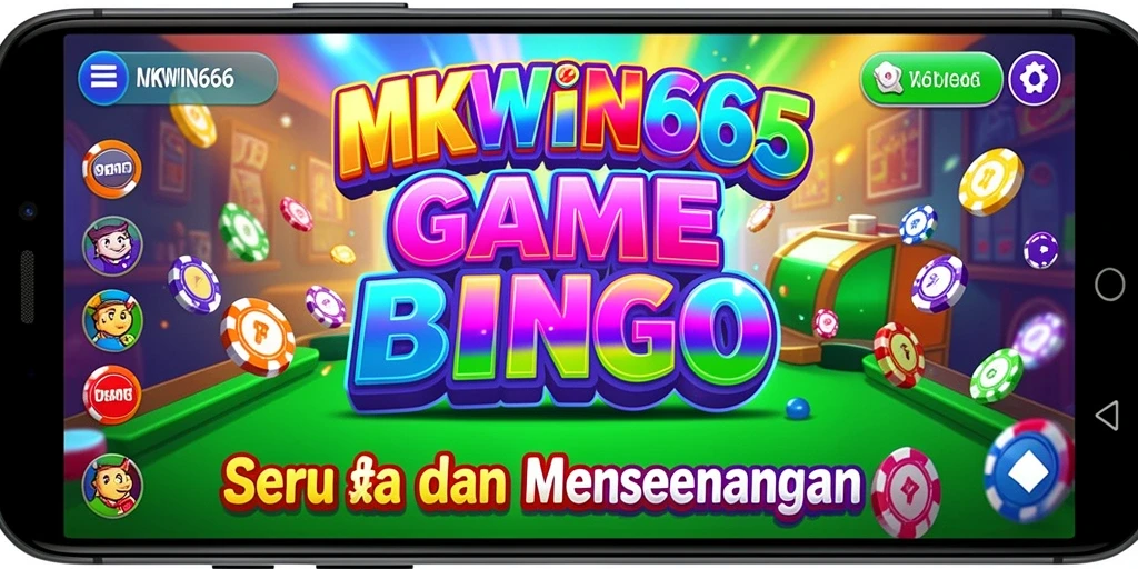 Tampilan gameplay bingo di MKWIN666 dengan interaksi pemain yang seru.