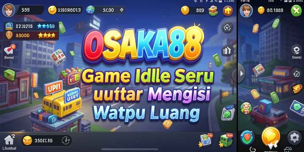 Screenshot OSAKA88 menampilkan gameplay Idle yang seru.