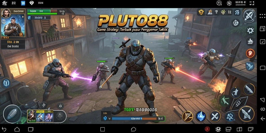 Tampilan menarik dari gameplay PLUTO88 dengan elemen strategi yang mendebarkan.