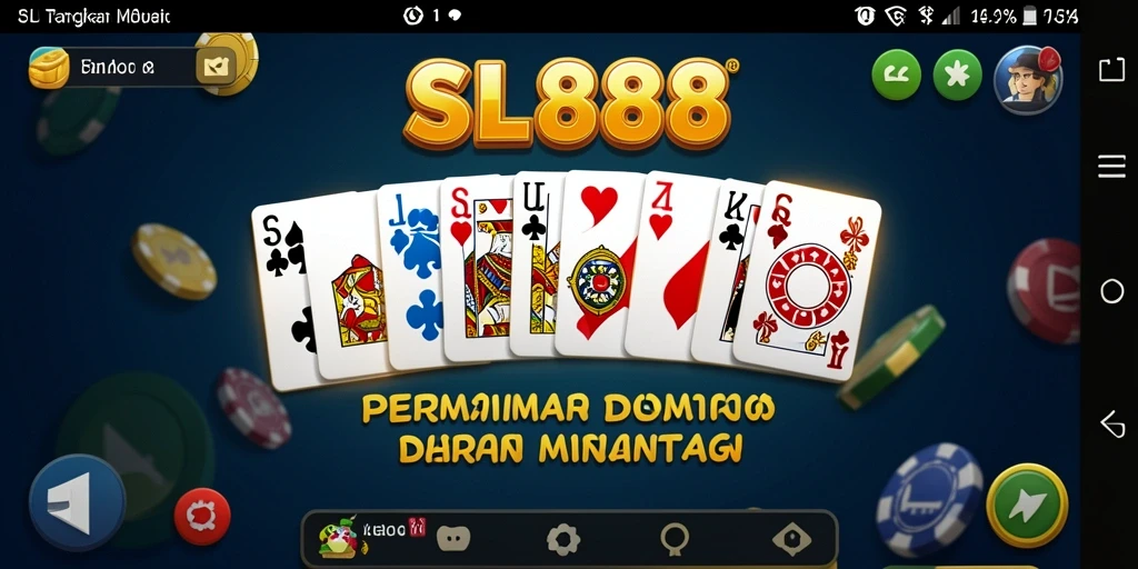 Tampilan menarik game Domino SL888 dengan gameplay yang seru.